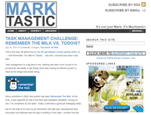 Tablet Screenshot of marktastic.com
